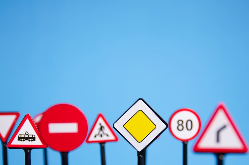 panneau routier